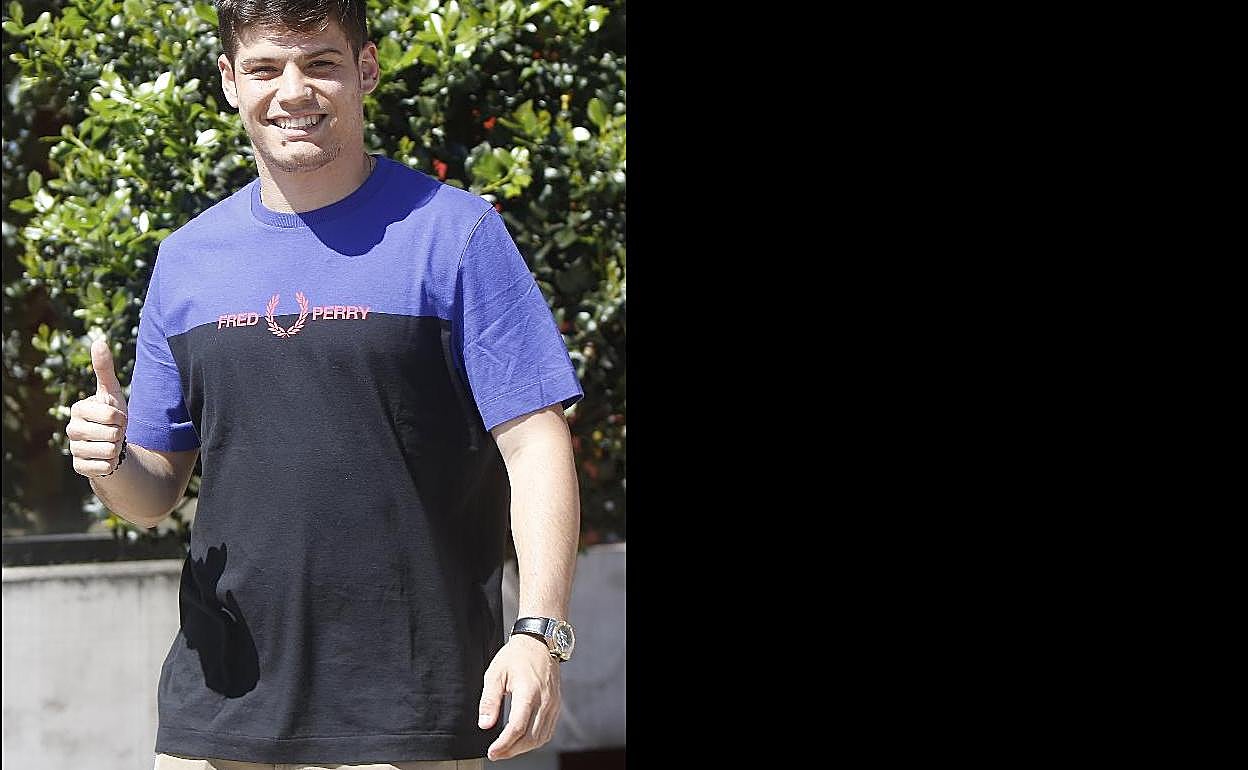 Jorge Meré, en Mareo. 