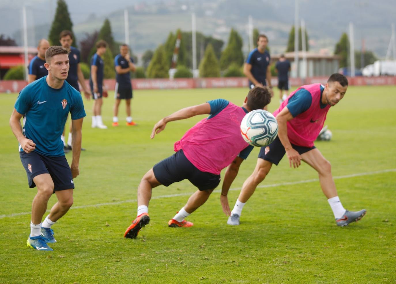 Fotos: Entrenamiento del Sporting (18/07/2019)
