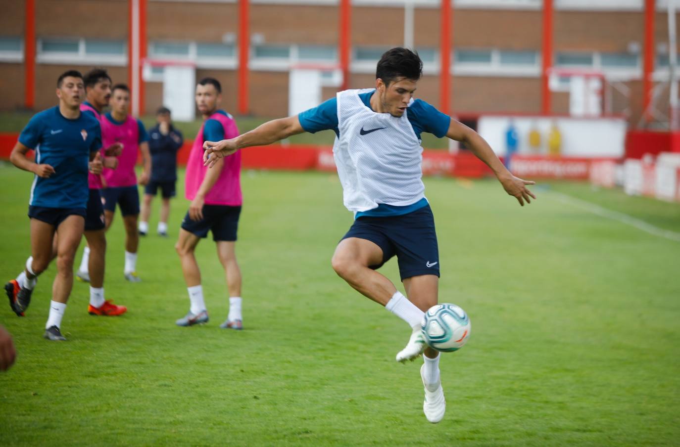 Fotos: Entrenamiento del Sporting (18/07/2019)