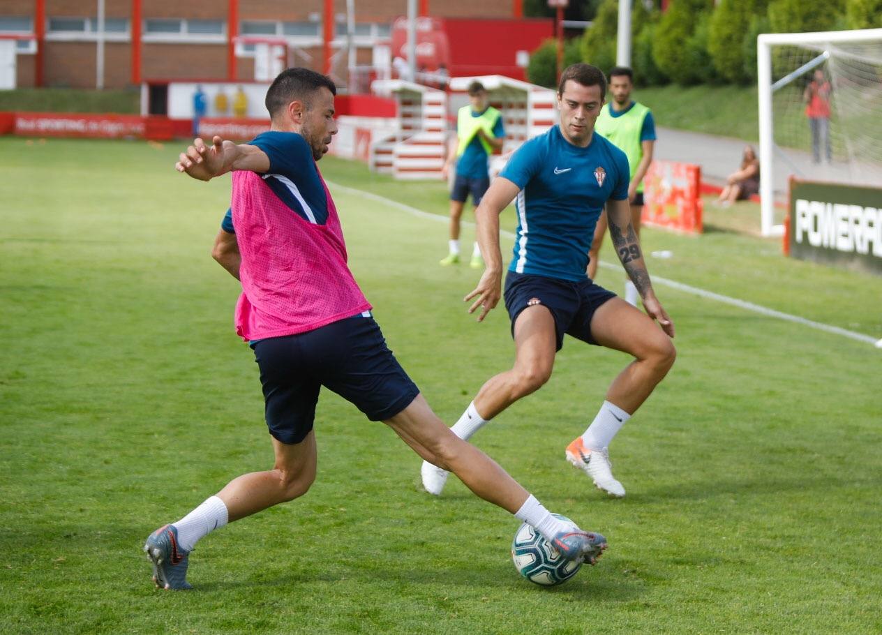 Fotos: Entrenamiento del Sporting (18/07/2019)