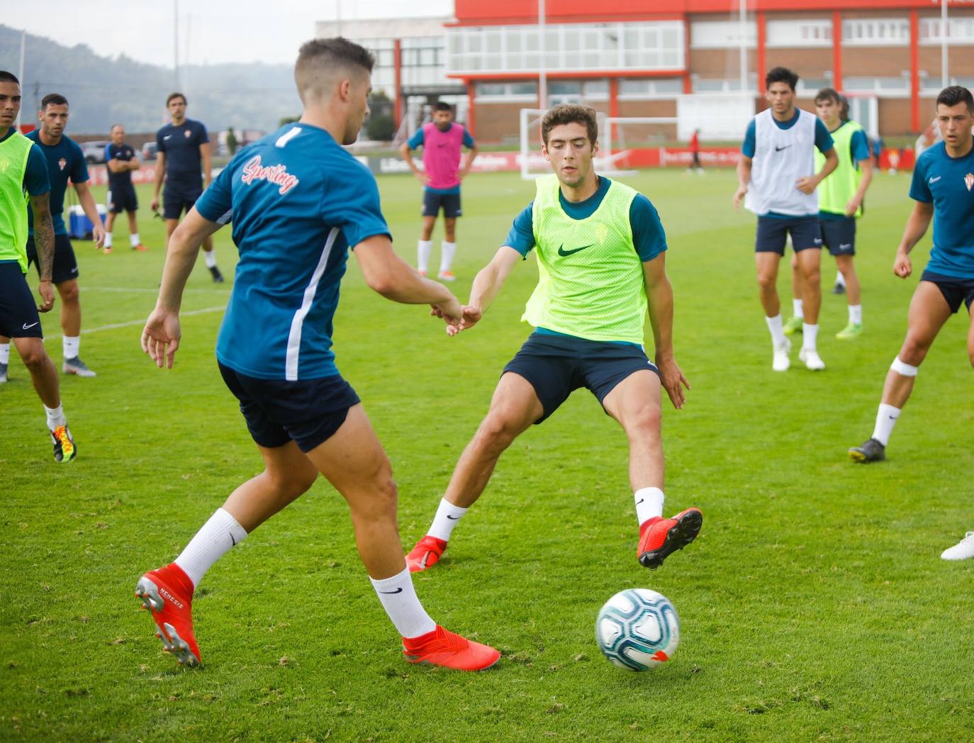 Fotos: Entrenamiento del Sporting (18/07/2019)