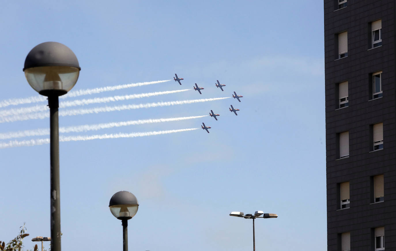 La Patrulla PC-7 de la fuerza aérea suiza es una de las novedades del Festival Aéreo que se celebrará el 21 de julio