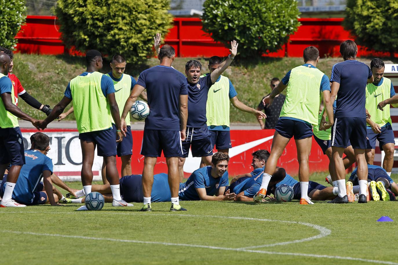 Fotos: Entrenamiento del Sporting (19/07/19)