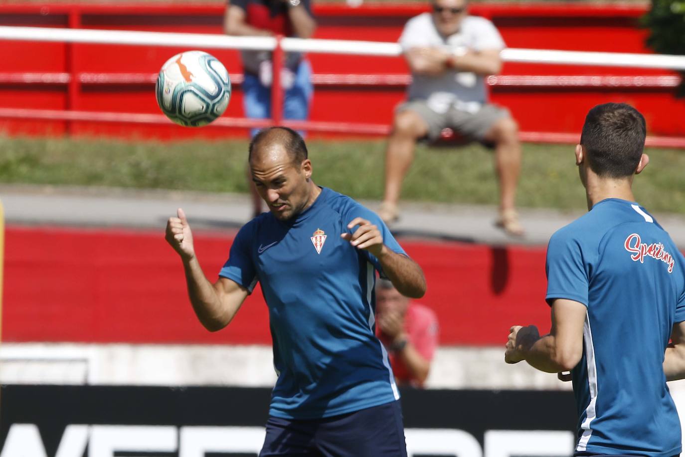 Fotos: Entrenamiento del Sporting (19/07/19)