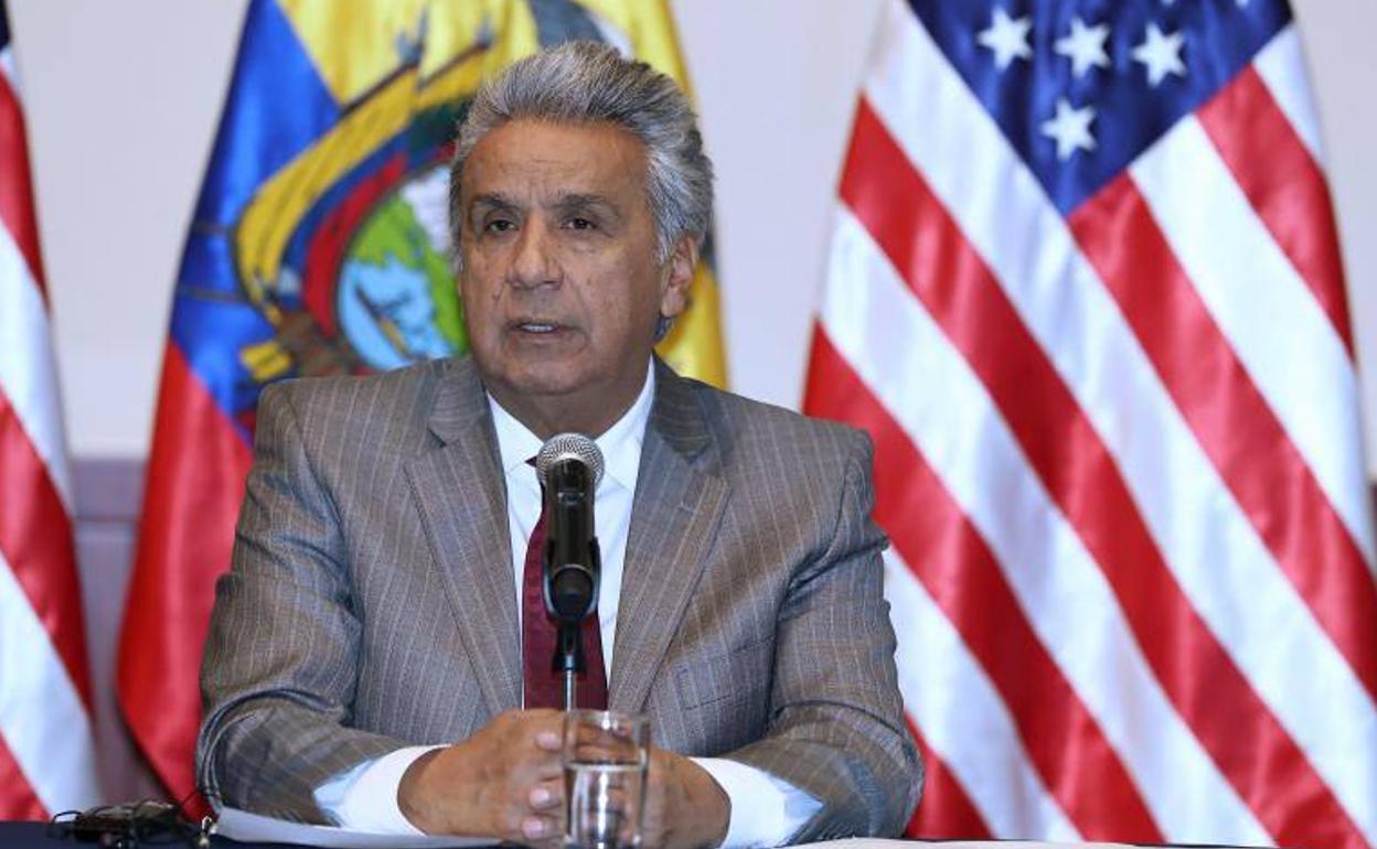 El presidente de Ecuador, Lenín Moreno.