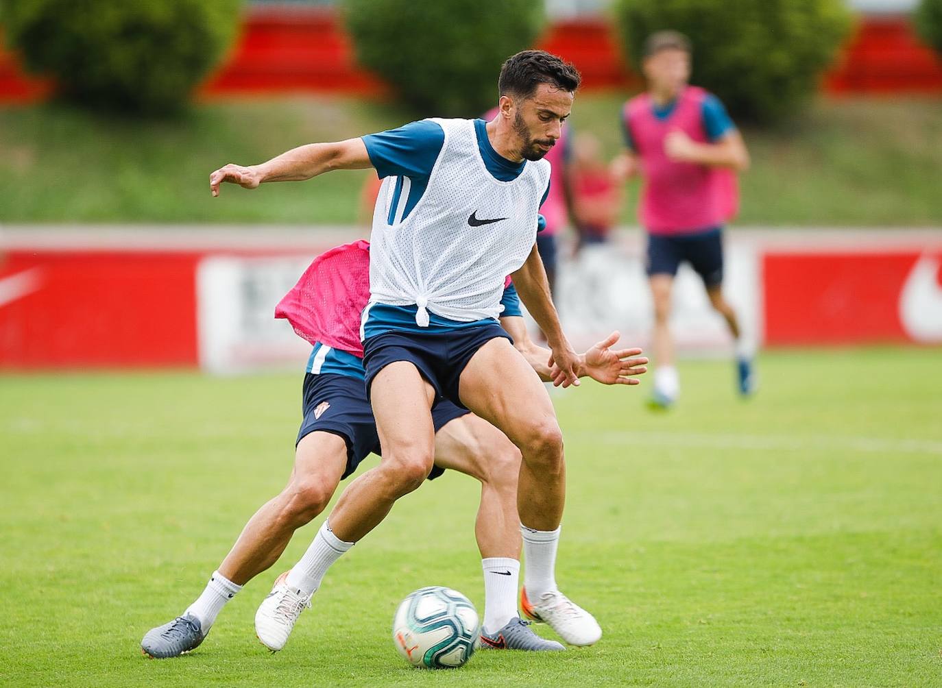 El Sporting de José Álberto volvió este lunes a los entrenamientos tras la victoria del sábado ante el Lealtad.