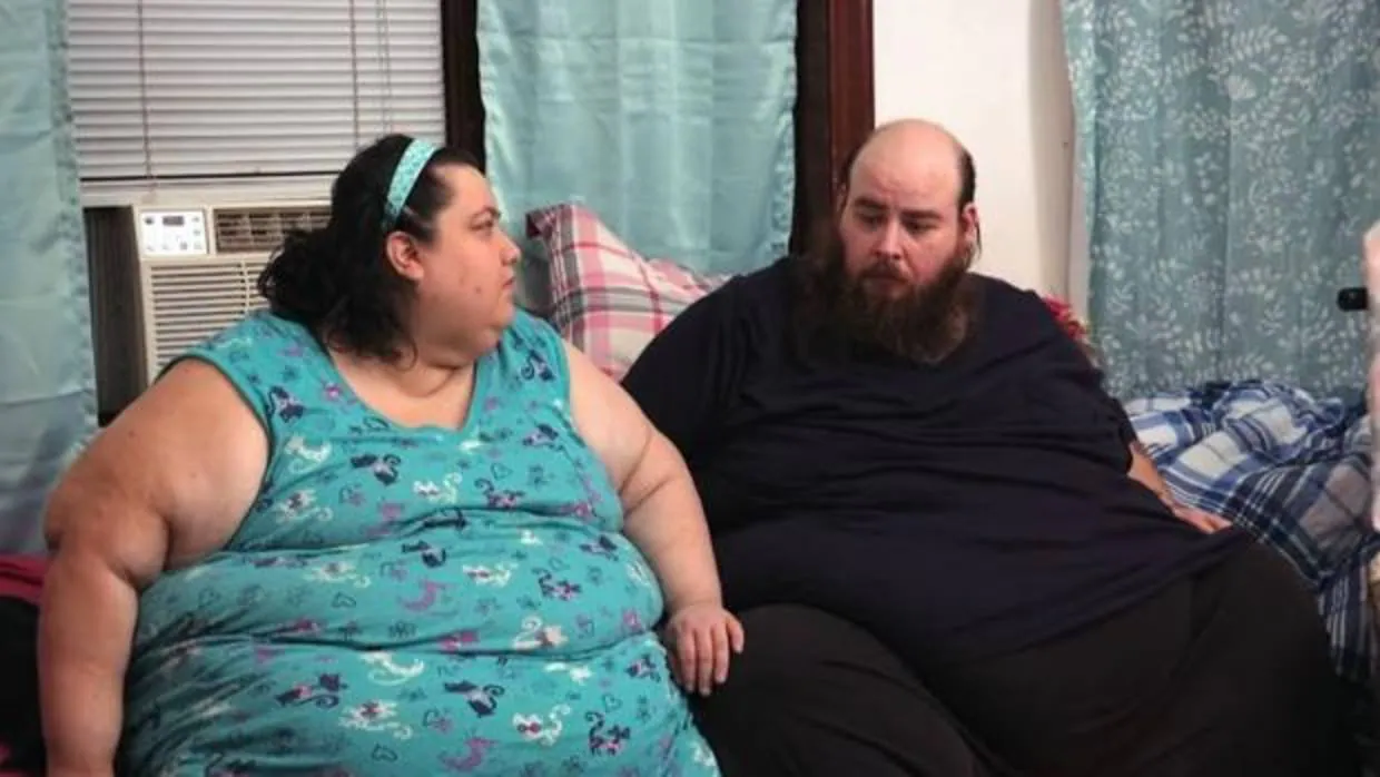 Vainey y Allen, la pareja protagonista de «Mi vida con 300 kilos»
