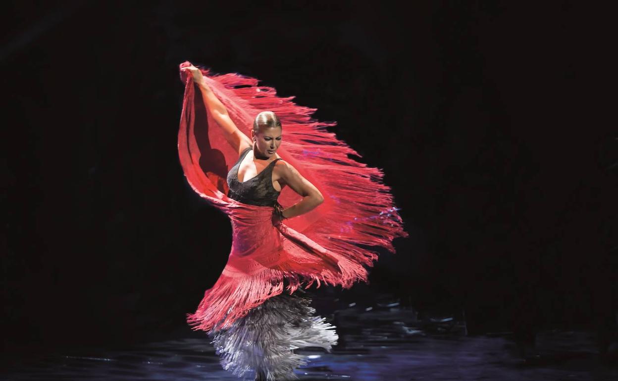 Imagen promocional del espectáculo de Sara Baras. 