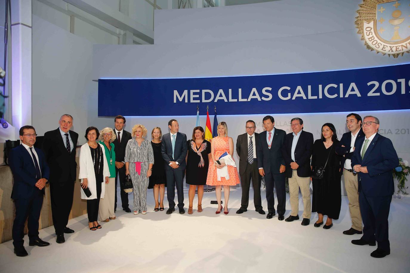 El expresidente del Principado Javier Fernández fue homenajeado este mediodía en Galicia por el gobierno de Núñez Feijóo.