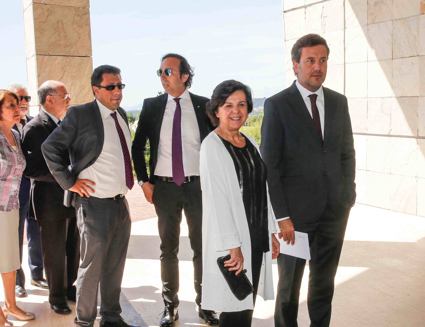 El expresidente del Principado Javier Fernández fue homenajeado este mediodía en Galicia por el gobierno de Núñez Feijóo.