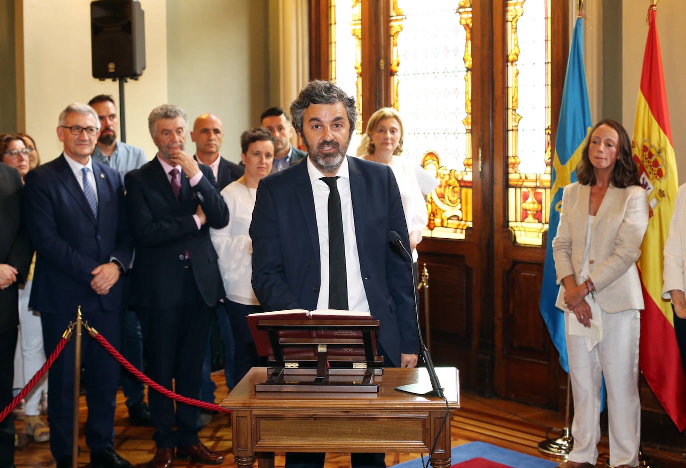 Alejandro Calvo, consejero de Desarrollo Rural, Agroganadería y Pesca.