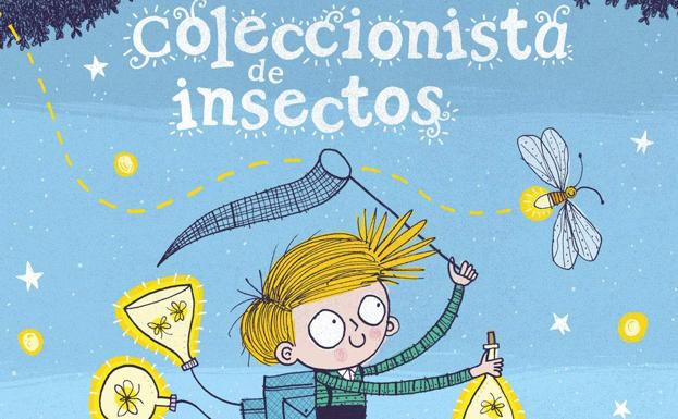 Portada del cuento 'El coleccionista de insectos'.