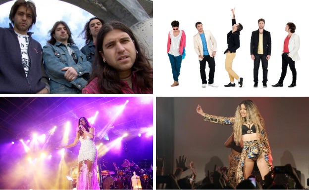 La Fuga, Varry Brava, Diana Navarro y Lola índigo, protagonistas de los Conciertos de la Semana Grande de Gijón 2019