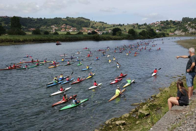 Cientos de niños tomaron parte en el Mini Sella, en el que será un aperitivo de la prueba grande que se celebrará el próximo sábado. 