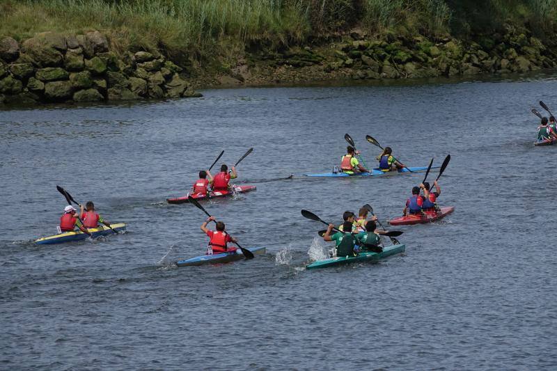 Cientos de niños tomaron parte en el Mini Sella, en el que será un aperitivo de la prueba grande que se celebrará el próximo sábado. 