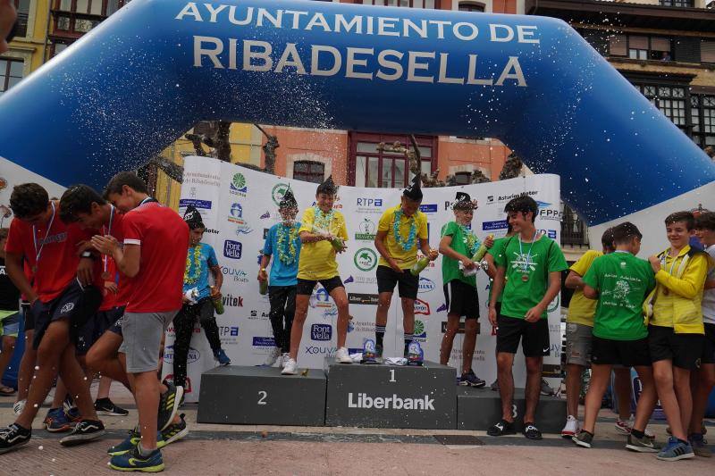 Cientos de niños tomaron parte en el Mini Sella, en el que será un aperitivo de la prueba grande que se celebrará el próximo sábado. 