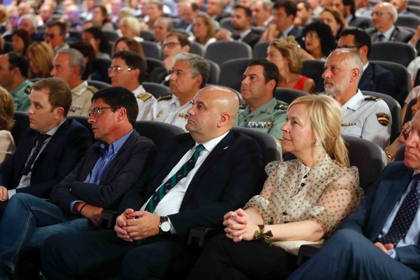 La ministra de Sanidad, Consumo y Bienestar Social, María Luisa Carcedo, ha inaugurado la 63 Feria de Muestras de Asturias, que se celebra en el recinto Luis Adaro de Gijón. Participaron en el acto, además, el presidente del Principado, Adrián Barbón; la alcaldesa de Gijón, Ana González, y el presidente de la Cámara de Comercio de Gijón, Félix Baragaño.