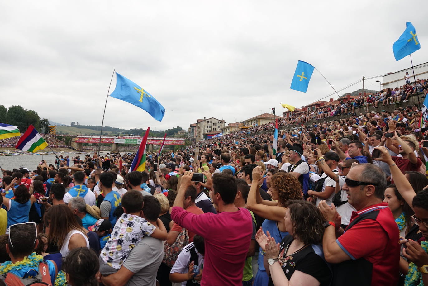 La pareja astur-leonesa vence después de hacer un descenso de menos a más, manteniendo siempre a distancia a Julio Martínez y Llamedo, que lideraron la prueba hasta la llegada a la ría.