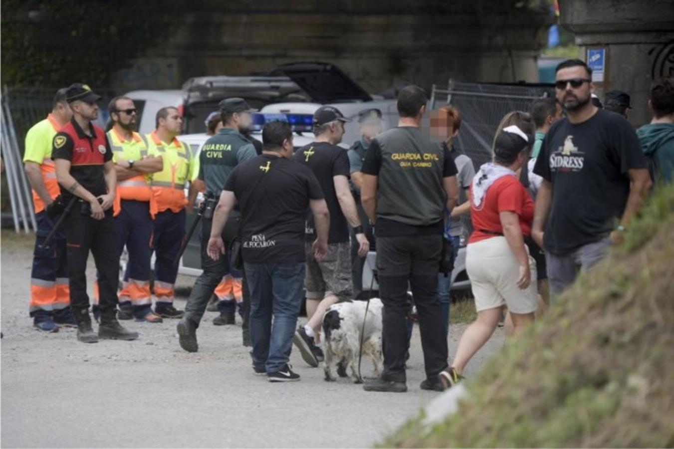 Doscientos efectivos trabajaron para asegurar la integridad de las más de 40.000 personas que se acercaron al prau Salcéu este domingo