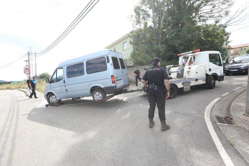 Fotos: Macrooperación policial contra el tráfico de drogas en Avilés