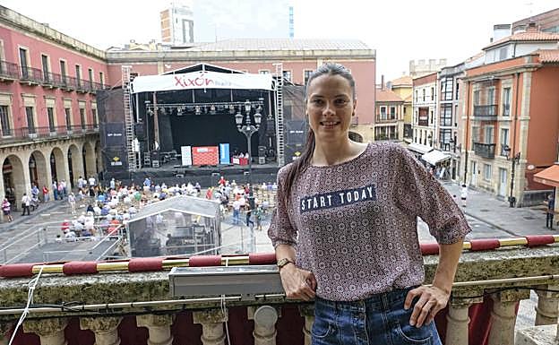 «Animo a todos los asturianos y turistas a disfrutar de la Semana Grande y de Gijón»