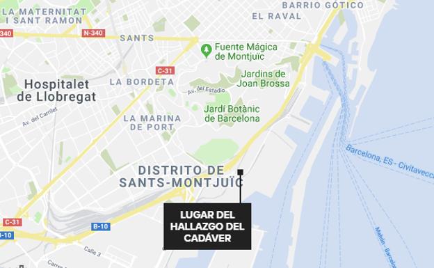Hallan el cadáver de una mujer debajo del remolque de un camión en Barcelona