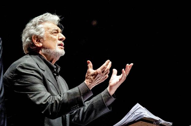 Plácido Domingo, tenor reconvertido en barítono, director de orquesta y hombre de negocios. 