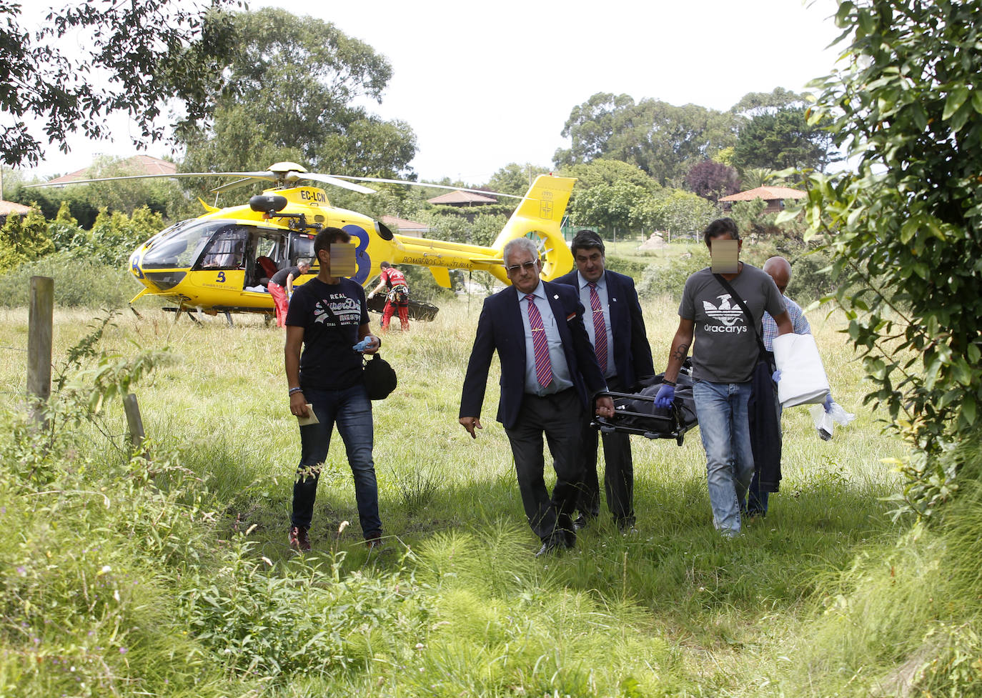 El cadáver del hombre de 38 años de Nuevo Roces, desaparecido desde hace una semana, fue encontrado este jueves en un acantilado junto a la Colina del Cuervo.
