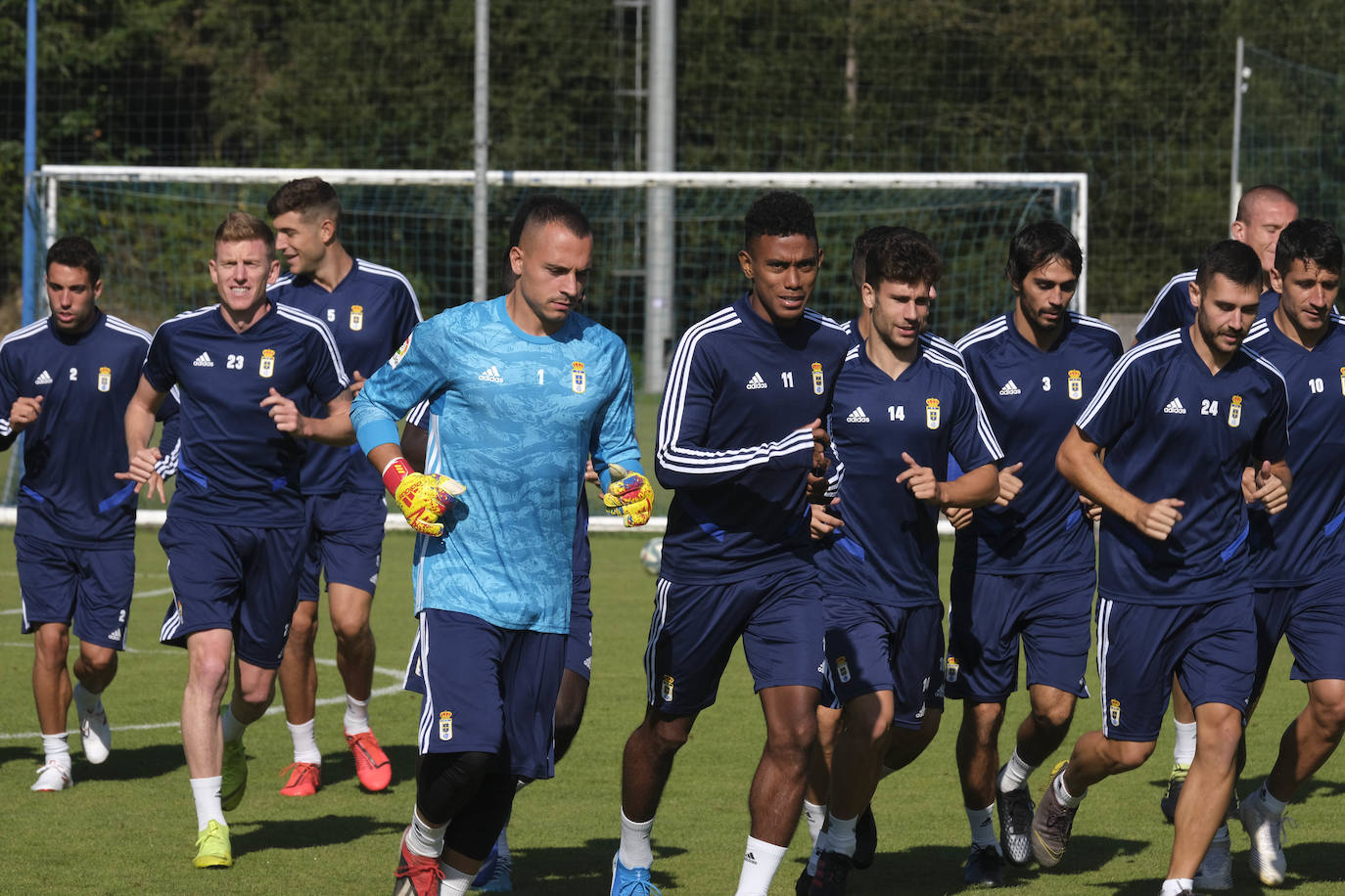 El Real Oviedo, preparado para el inicio de la Liga