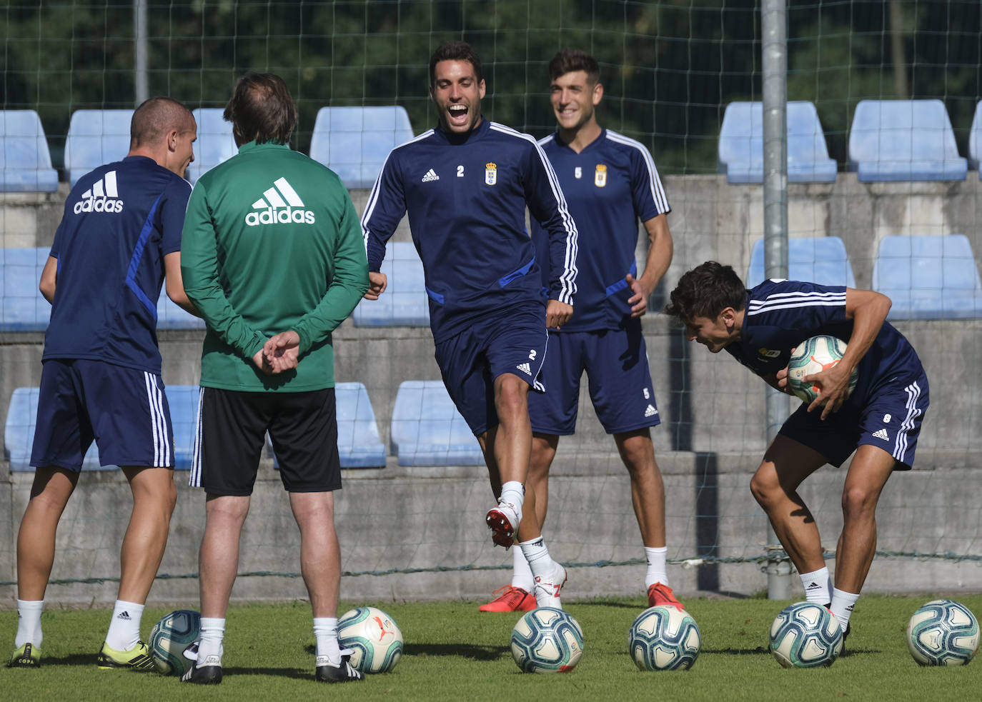 El Real Oviedo, preparado para el inicio de la Liga