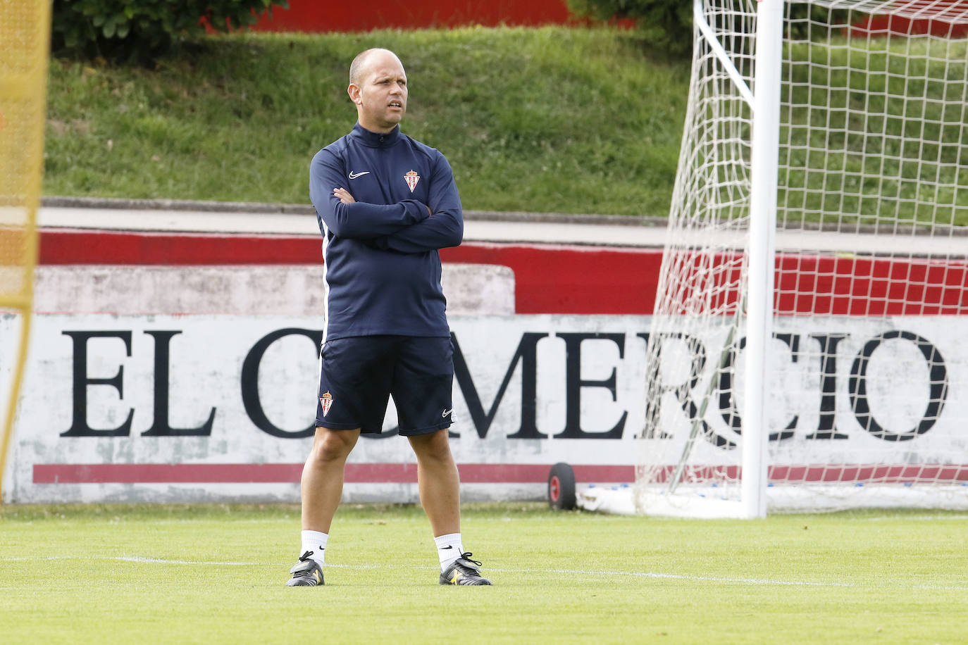 Fotos: Entrenamiento del Sporting (19/08/2019)