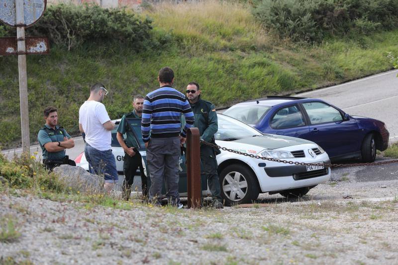 Segunda jornada de búsqueda de la joven que cayó al mar en Arnao.