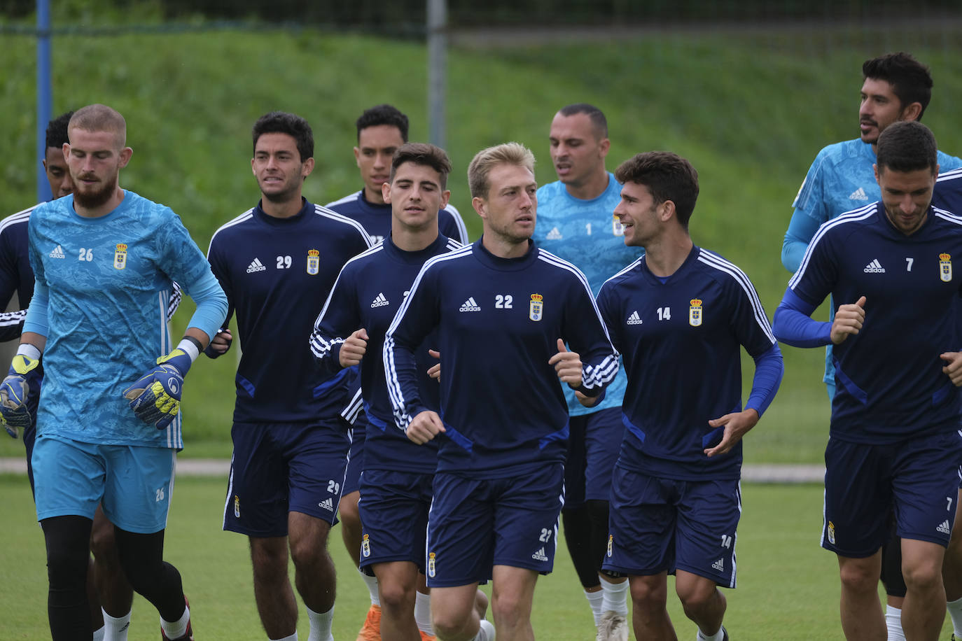 Fotos: Entrenamiento del Real Oviedo (20/08/19)