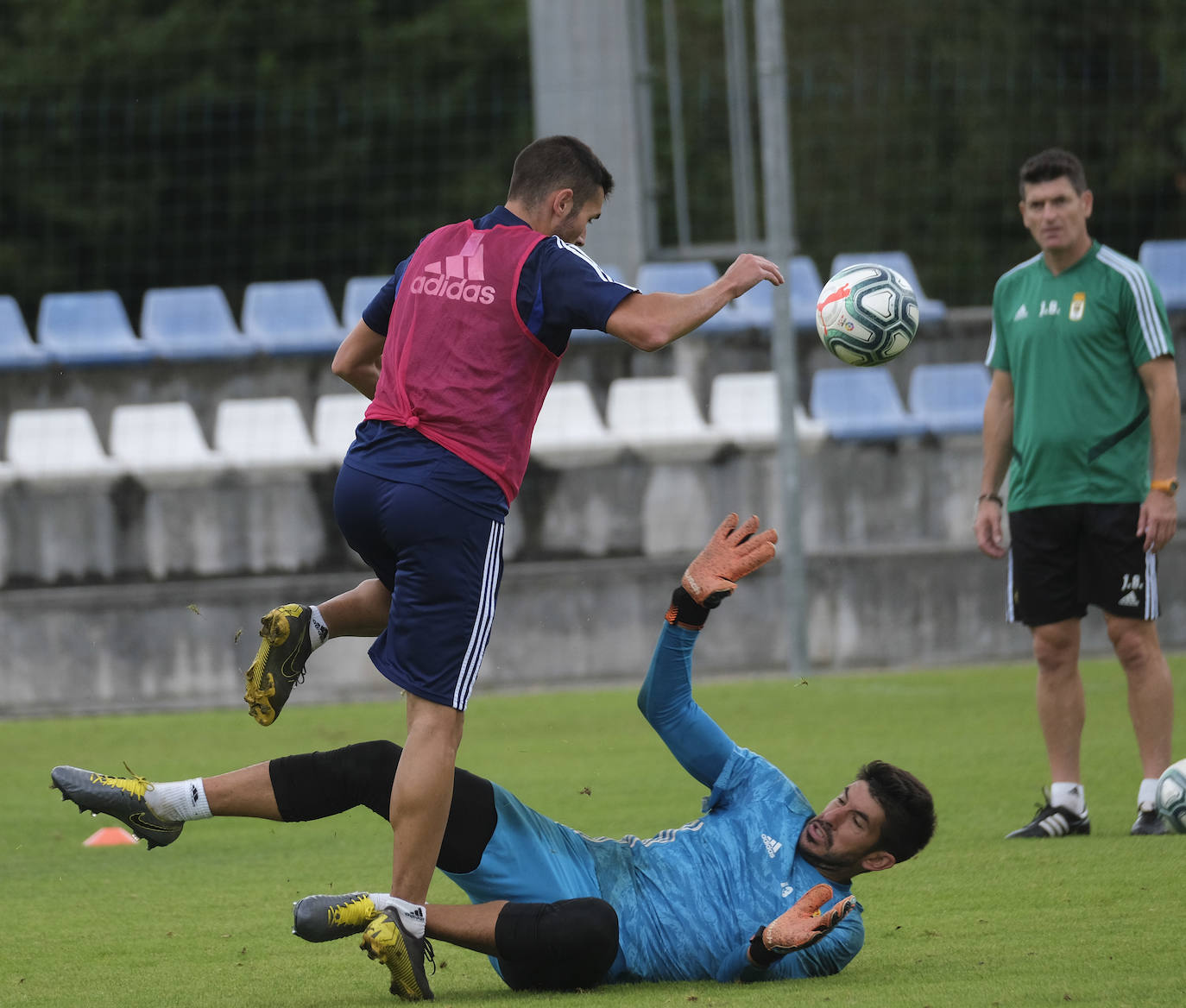 Fotos: Entrenamiento del Real Oviedo (20/08/19)