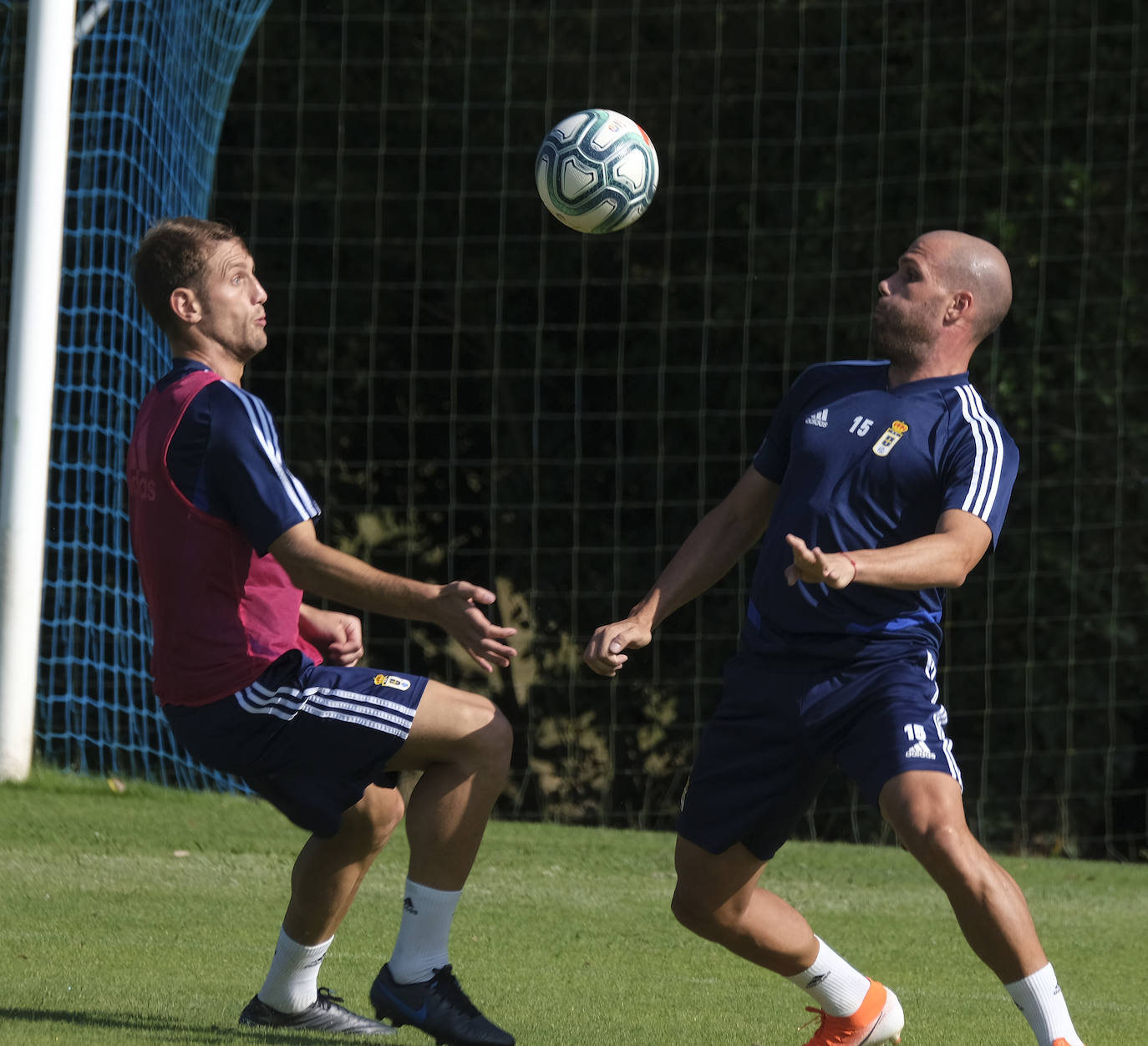 Fotos: Entrenamiento del Real Oviedo (21-08-2019)