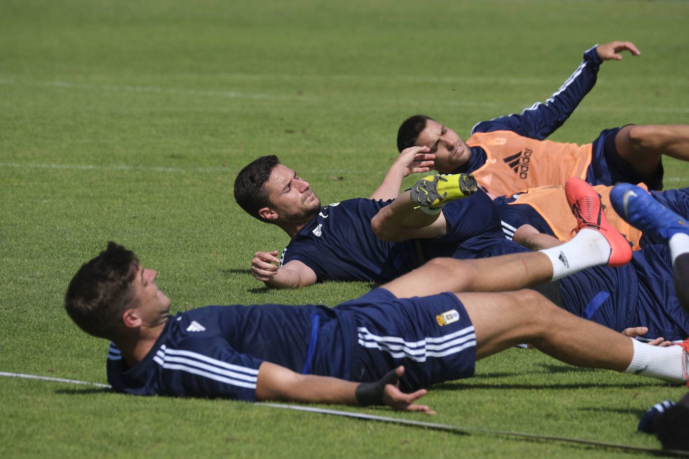 Fotos: Entrenamiento del Real Oviedo (21-08-2019)