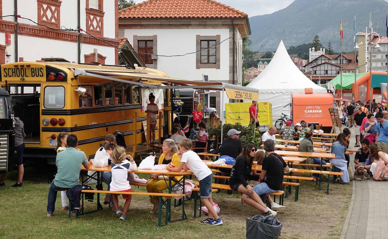 Un stand del festival, en una edición pasada. 
