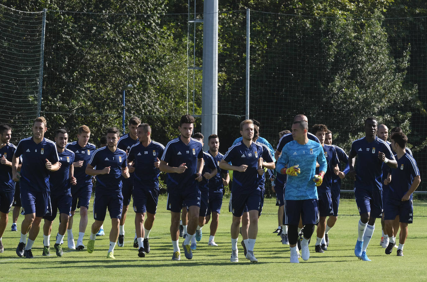 Fotos: Entrenamiento del Real Oviedo (23-08-2019)