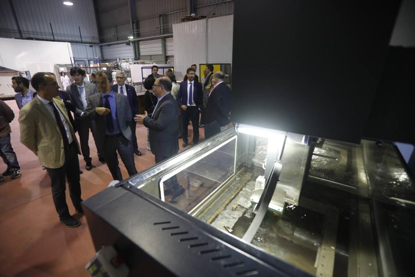 El ministro en funciones de Ciencia, Innovación y Universidad antes se reunió con el presidente del Principado Adrián Barbón. 