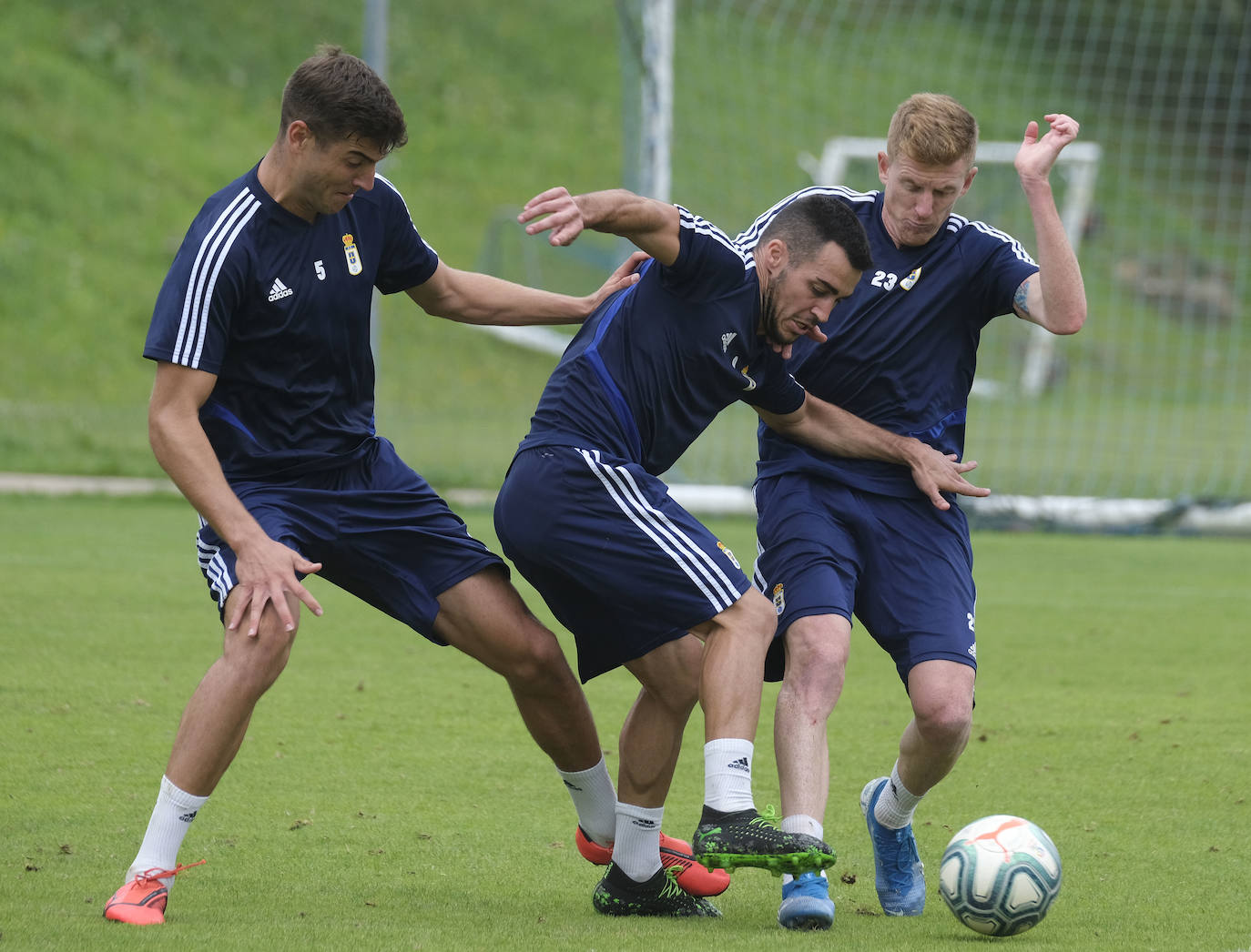 Fotos: Entrenamiento del Real Oviedo (28/08/2019)