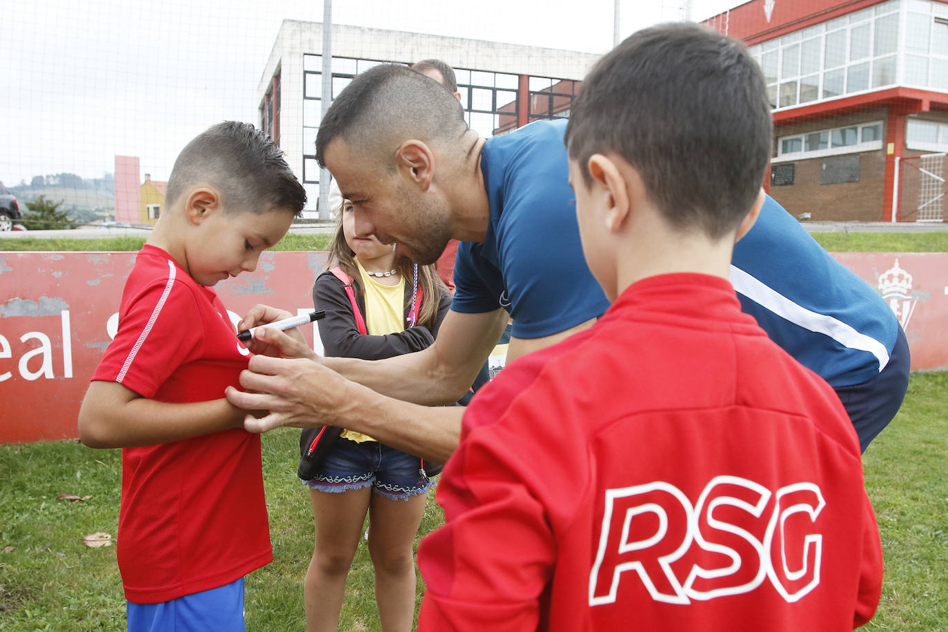 Fotos: Entrenamiento del Sporting (28/08/2019)