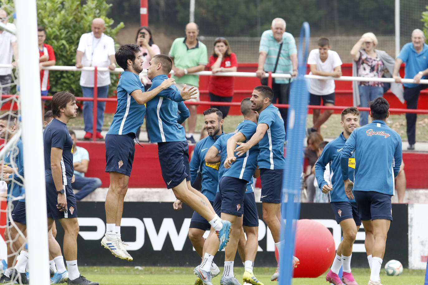 Fotos: Entrenamiento del Sporting (28/08/2019)