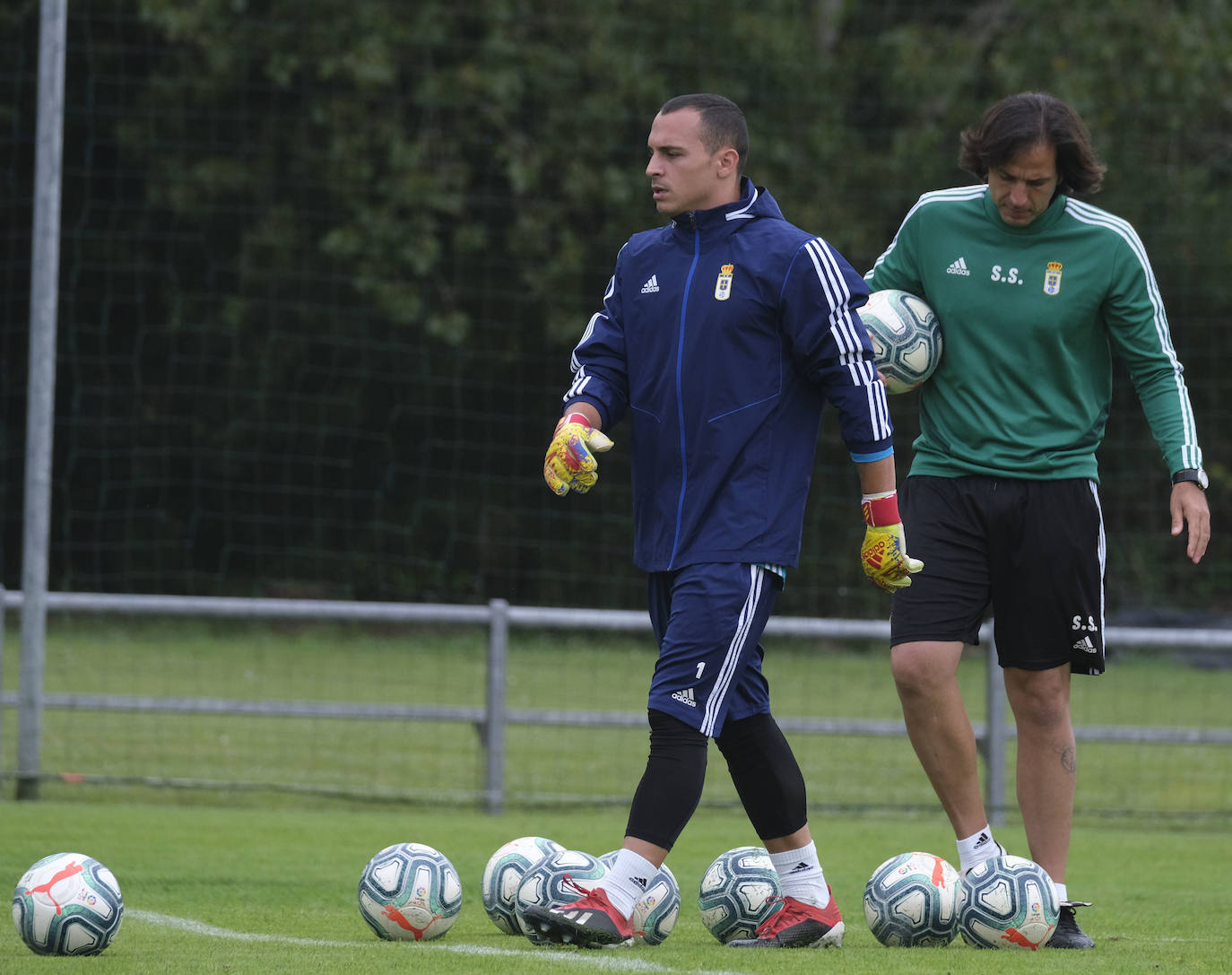 Fotos: Entrenamiento del Real Oviedo (29/08/19)