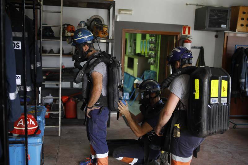 Pese al fin de la minería de carbón, el cuerpo de élite seguirá existiendo para formar a fuerzas de seguridad y acometer tareas de mantenimiento. 