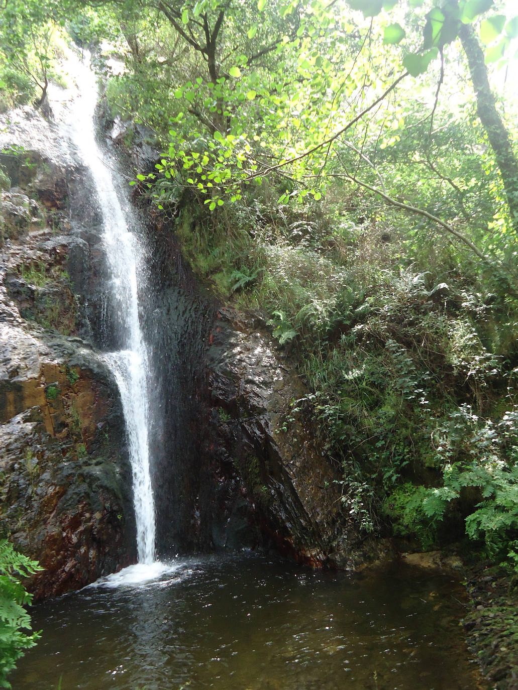 Cascadas de Méxica, en Villayón