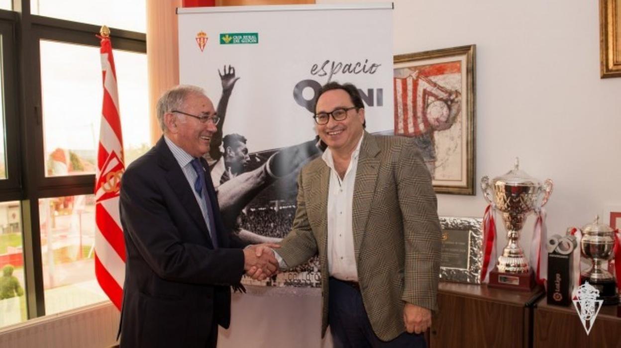 Jesús Fuentes Villa, Caja Rural, y Javier Fernández. :: R. S. G.