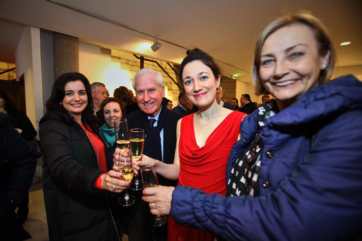 Noelia Rodiles ofreció el concierto de Navidad de 2016. 