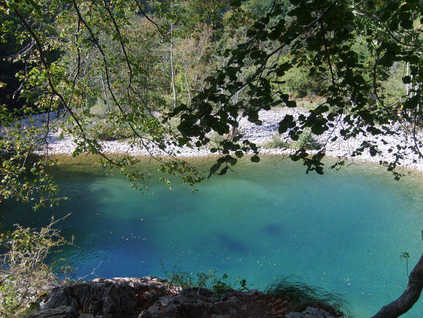 La Olla de San Vicente, en el río Dobra