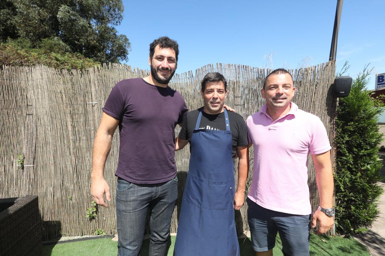 Gonzalo Padró, Javier Álvarez y Felipe Blanco. 