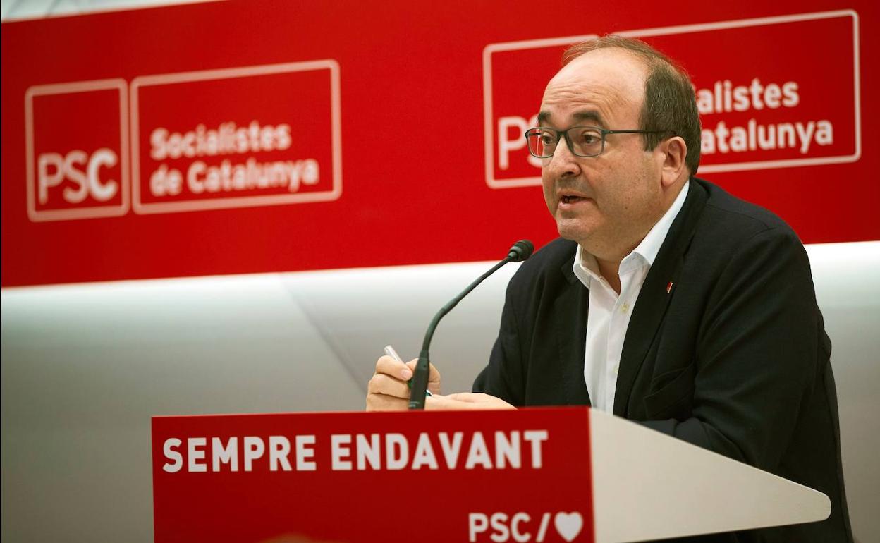 PSD | M. Solé: «No hay que ir cuchillo en mano para que María José Bartual dimita. Hay que invitarla a reflexionar sobre el futuro del Gobierno» Miquel-iceta-kW2H-U9058118708ggG-1248x770@RC